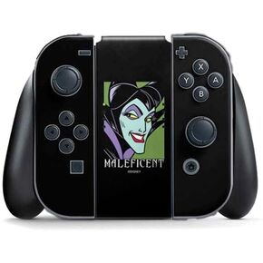 Skinit Decal Gaming Skin Compatible with Nintendo Switch (2017-2021) Joy-Con Controller - Officially Licensed Disney Cruella (2021) Animated Pattern Design