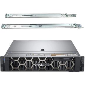 Dell PowerEdge R740 2U Rack Server, Dual Xeon 6130 2.10 GHz, 256GB DDR4 Memory, 15.36TB Enterprise SSD Storage, RAID, Dual Power, iDRAC, Rail Kit (Renewed)