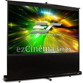 شاشات Elite Ezcinema Series ، 120 بوصة 16: 9 ، شاشة عرض الإسقاط اليدوي لسحب الإسقاط ، ومكتب المسرح المنزلي ، Church 8K 4K Ultra HD 3D Ready ، ومقره الولايات المتحدة. ضمان لمدة عامين ، F120NWH