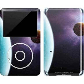 Skinit Decal MP3 Player Skin Compatible with iPod Classic (6th Gen) 80GB - Officially Licensed StockTrek Two Planets Born from The Same Star Design