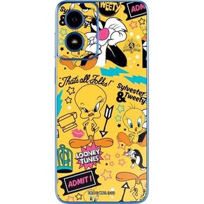Skinit Decal Phone Skin Compatible with Moto G Play 4G - Officially Licensed Looney Tunes Tweety Bird iPod Design