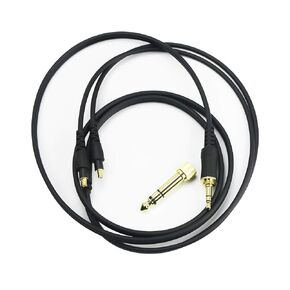 NewFantasia Replacement Audio Upgrade Cable Compatible with Audio-Technica ATH-MSR7b, ATH-SR9, ATH-ESW990H, ATH-ES770H, ATH-ADX5000, ATH-AP2000Ti Headphones 1.5meters/4.9feet