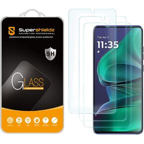 SuperShieldz (3 عبوات) مصممة لـ Motorola Moto G stylus (2025) واقي شاشة زجاجي مقسى ، مضاد للخدش ، خالية من الفقاعة