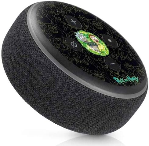 Skinit Skinit Audio Audio Skin متوافق مع Amazon Echo Dot 3 - تصميم سفر للبالغين المرخصين رسميًا in Kuwait