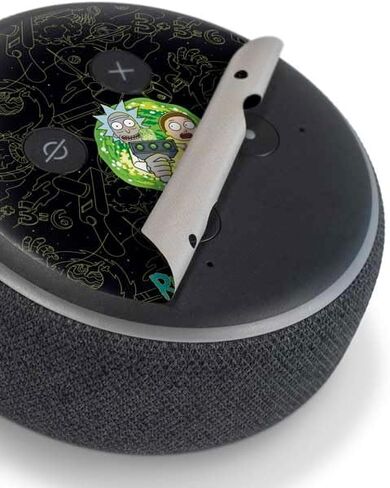 Skinit Skinit Audio Audio Skin متوافق مع Amazon Echo Dot 3 - تصميم سفر للبالغين المرخصين رسميًا in Kuwait