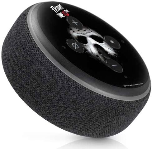 Skinit Decal Audio Skin Compatible with Amazon Echo Dot 3 - Officially Licensed Warner Bros Friday The 13th Jason Voorhees Design in Saudi Arabia