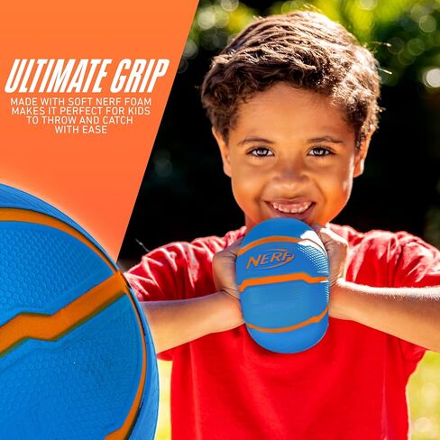 NERF Mini Foam Sports Ball Set - Foam Football, Soccer Ball + Basketball Set - NERF Soft Foam Sports Set for Kids - Multicolor in Saudi Arabia