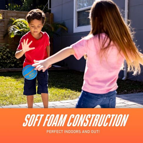 NERF Mini Foam Sports Ball Set - Foam Football, Soccer Ball + Basketball Set - NERF Soft Foam Sports Set for Kids - Multicolor in Saudi Arabia