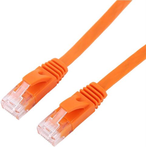 Keenso RJ45 Flat LAN Cable with Enhanced Performance for Gigabit Ethernet 1000Mbps, 2m, AntiInterference, for Field Use (#7) in Saudi Arabia
