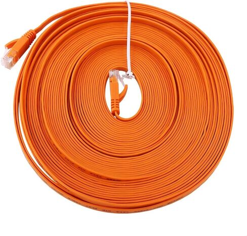 Keenso RJ45 Flat LAN Cable with Enhanced Performance for Gigabit Ethernet 1000Mbps, 2m, AntiInterference, for Field Use (#7) in Saudi Arabia