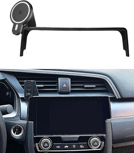 Car Phone Mount for Honda HR-V 2023 2024 2025 Accessories/CR-V 2023 2024 2025 Accessories 7/9-inch Screen 360° Rotation Phone Cradles 15W Fast Wireless Charger Cell Phone Holder Not Affect Air Vent in Saudi Arabia