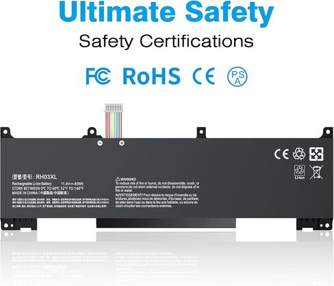 RH03XL استبدال بطارية الكمبيوتر المحمول لـ HP Probook 430 440 445 450 630 640 650 G8 Series HSTNN-DB0B HSTNN-UB7X HSTNN-OB1T HSTNN-IB9Q M02027-005 M01524-AC1 M01524-2B1 in Saudi Arabia