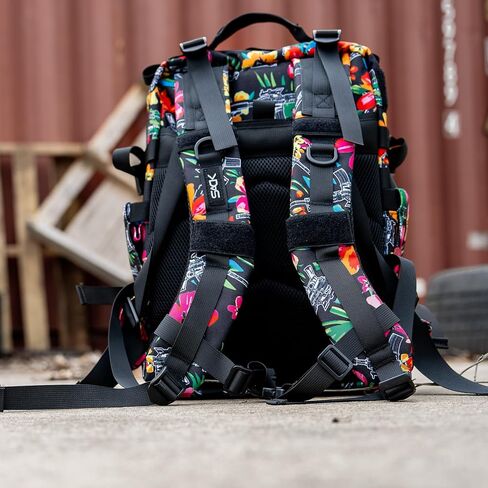Combat Iron 25L All-Day Molle Backpack for Men & Women, Waterproof Tactical Daypack with Removable Front Pouch, Bug Out Bag for Travel, Hiking, Gym, and Everyday Carry in Kuwait