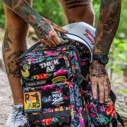 Combat Iron 25L All-Day Molle Backpack for Men & Women, Waterproof Tactical Daypack with Removable Front Pouch, Bug Out Bag for Travel, Hiking, Gym, and Everyday Carry in Kuwait