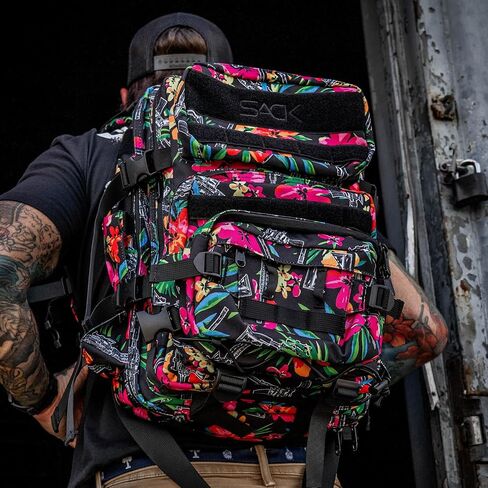 Combat Iron 25L All-Day Molle Backpack for Men & Women, Waterproof Tactical Daypack with Removable Front Pouch, Bug Out Bag for Travel, Hiking, Gym, and Everyday Carry in Kuwait