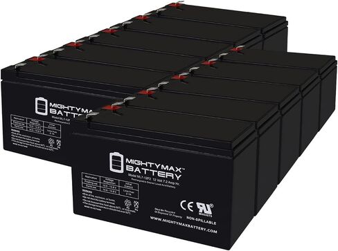 Mighty Max Battery 12V 7AH F2 PRATTION BATTION FOR APC Back-Ups 600 BN600-4 PACK in Kuwait