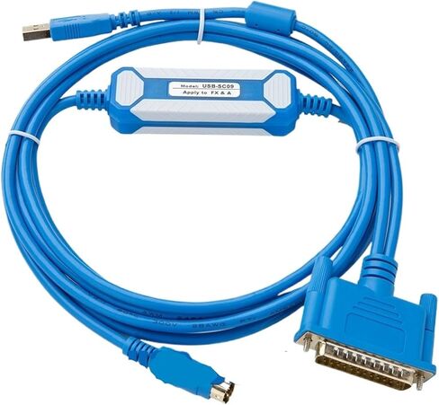 USB-SC09 Suitable for FX/A FX1N 2N 1S 3U Series Programming Cable Design SC-09 Data(Gold Plated Version) in Saudi Arabia
