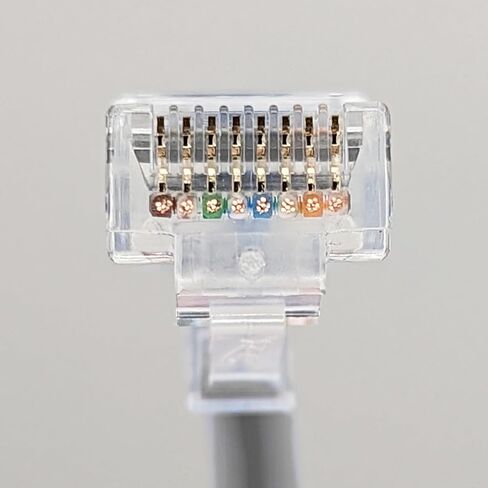 ICC CAT5E Ethernet تصحيح سلك مع تخفيف صافٍ لسلالة التمهيد ، RJ45 ، تقطعت بهم السبل ، 350 ميغاهيرتز ، UTP ، سلك النحاس العاري النقي ، 24 AWG ، كابل شبكة LAN ، أسود ، 7 أقدام ، 10 حزم in Kuwait