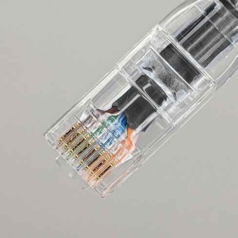 ICC CAT5E Ethernet تصحيح سلك مع تخفيف صافٍ لسلالة التمهيد ، RJ45 ، تقطعت بهم السبل ، 350 ميغاهيرتز ، UTP ، سلك النحاس العاري النقي ، 24 AWG ، كابل شبكة LAN ، أسود ، 7 أقدام ، 10 حزم in Kuwait