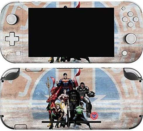 Skinit Scenit Gaming Gaming Skin متوافق مع Nintendo Switch Lite - مرخص رسميًا لتصميم ملصق العدالة (2017) Wonder Woman in Kuwait