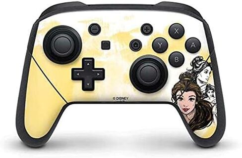 Skinit Skinit Gaming Gaming Skin متوافق مع Nintendo Switch Pro Controller - Princess Disney Princess مرخص رسميًا ، إنه تصميم فن الأميرة in Kuwait