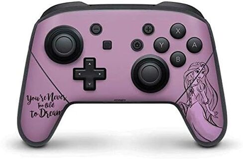 Skinit Skinit Gaming Gaming Skin متوافق مع Nintendo Switch Pro Controller - Princess Disney Princess مرخص رسميًا ، إنه تصميم فن الأميرة in Kuwait