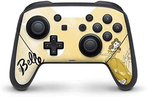 Skinit Skinit Gaming Gaming Skin متوافق مع Nintendo Switch Pro Controller - Princess Disney Princess مرخص رسميًا ، إنه تصميم فن الأميرة in Kuwait