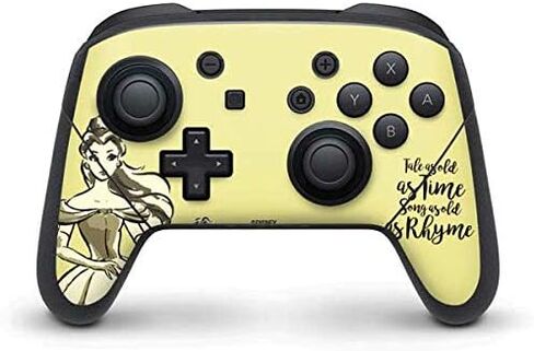 Skinit Skinit Gaming Gaming Skin متوافق مع Nintendo Switch Pro Controller - Princess Disney Princess مرخص رسميًا ، إنه تصميم فن الأميرة in Kuwait