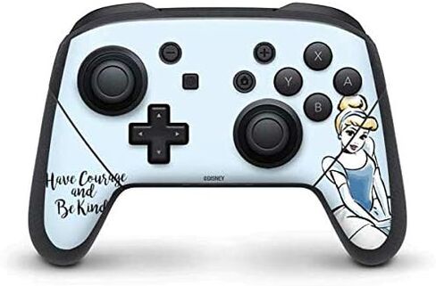 Skinit Skinit Gaming Gaming Skin متوافق مع Nintendo Switch Pro Controller - Princess Disney Princess مرخص رسميًا ، إنه تصميم فن الأميرة in Kuwait