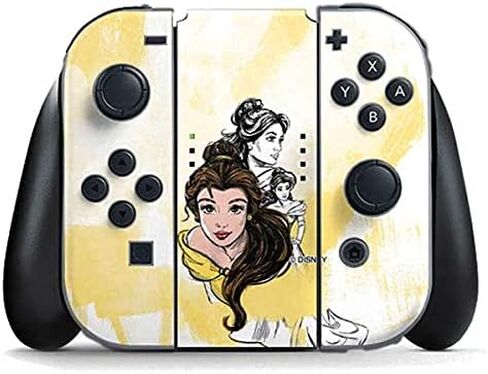 Skinit Decal Gaming Skin Compatible with Nintendo Switch (2017-2021) Joy-Con Controller - Officially Licensed Disney Princess Its A Princess Thing Art Design in Kuwait