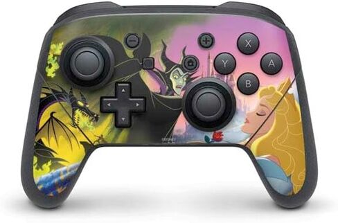 ألعاب Skinit Scenit Gaming Skin متوافقة مع Nintendo Switch Pro Controller - Disney Cruella Cruella المرخص رسميًا (2021) in Kuwait
