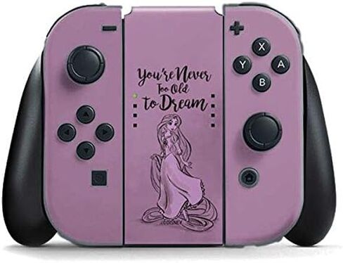 Skinit Decal Gaming Skin Compatible with Nintendo Switch (2017-2021) Joy-Con Controller - Officially Licensed Disney Princess Its A Princess Thing Art Design in Kuwait