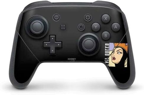ألعاب Skinit Scenit Gaming Skin متوافقة مع Nintendo Switch Pro Controller - Disney Cruella Cruella المرخص رسميًا (2021) in Kuwait