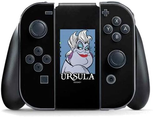 Skinit Decal Gaming Skin Compatible with Nintendo Switch (2017-2021) Joy-Con Controller - Officially Licensed Disney Cruella (2021) Animated Pattern Design in Kuwait