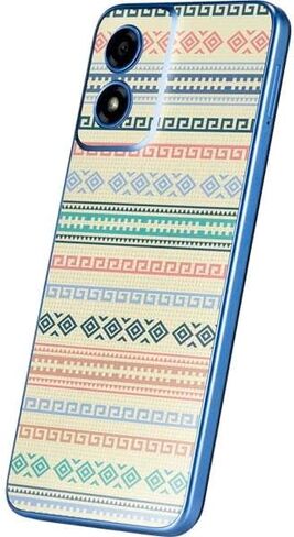Skinit Skinit Phone Skin متوافق مع Moto G Play 4G - Nautical Stripes Design in Kuwait