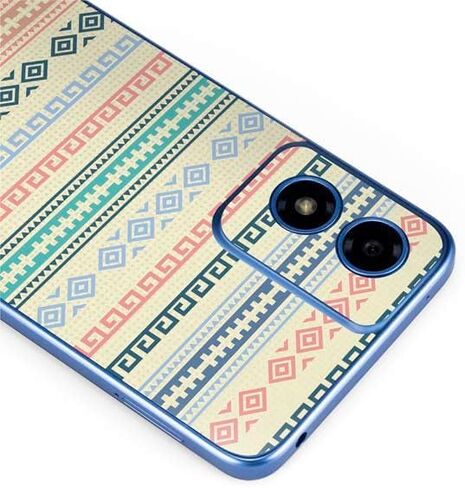 Skinit Skinit Phone Skin متوافق مع Moto G Play 4G - Nautical Stripes Design in Kuwait