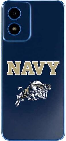 Skinit Decal Phone Skin Compatible with Moto G Play 4G - Officially Licensed United States Naval Academy Midshipmen Design in Kuwait