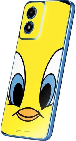 Skinit Decal Phone Skin Compatible with Moto G Play 4G - Officially Licensed Looney Tunes Tweety Bird iPod Design in Kuwait