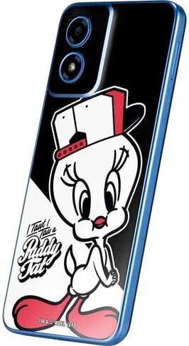 Skinit Decal Phone Skin Compatible with Moto G Play 4G - Officially Licensed Looney Tunes Tweety Bird iPod Design in Kuwait