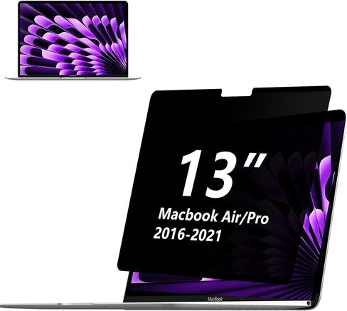 Adeway Privacy Screen for MacBook Pro 14 Inch (2021–2024,M1-M4,Pro,Max), Anti-Spy Screen, Filter Blue Light, Easy Snap-On, Matte Anti-Glare, Blocks Blue & UV Light, Slim & Travel-Friendly Design in Saudi Arabia