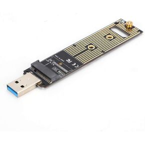 SSD to USB Adapter, SSD Adapter NVMe to USB Adapter M.2 NVME to USB, SSD Adapter Card Chip for Samsung