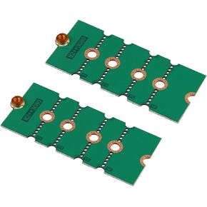 ZDE 2PCS M.2 NGFF NVMe SSD 2230 2242 2260 2280 Length Extend Adapter Bracket Card Plate PCB Board for Raspberry Pi and PC Computer
