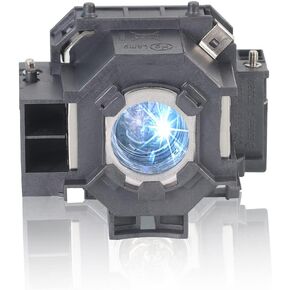 Huaute لـ ELPLP41 V13H010L41 لمبة المصباح البديلة المصباح مع الإسكان لـ EPSON EMP-77C /S5 /S52 /S6 /X5 /X52 EB-S6 /S62 /TW420 /W6 /X6 /X62 /T260 /S6LU /X6LU /EX3