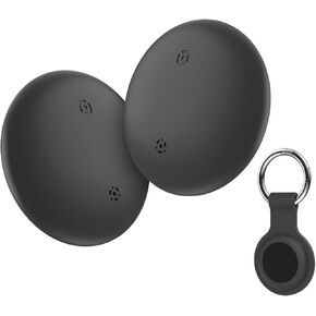 Vodeson Google Find My Device Tracker 2025 - Finder مفتاح Android المضاد للماء مع نطاق 350 قدمًا ، وبطارية منفردة 90 ديسيبل ودخول 12 شهرًا ، وحزمة للأمتعة/المحافظ/الدراجات (لا iOS)