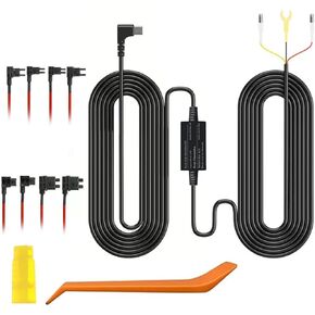 Car Camera ACC Multi-Silese Kit for Dash Camera ، منفذ الطاقة USB C ، حماية منخفضة الجهد ، شاشة مواقف للسيارات على مدار 24 ساعة