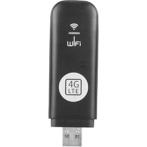 USB WiFi Modem 150Mbps High Speed Portable 4G Router 8 Users Sharing WiFi Hotspot for Tablet, Travel Use