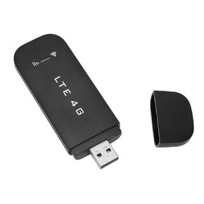 Portable 4G WiFi Hotspot, Fast and Stable Multi Devices Connection Support LTE 4G USB Modem Safety 150Mbps USB Power Supply for Laptops (Black)