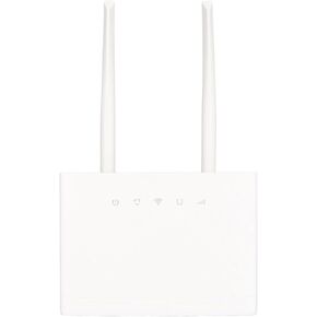 4G LTE CPE WiFi Router, ABS White 4G LTE Modem Up to 300Mbps 100-240V for Asia for Tablet (US Plug)