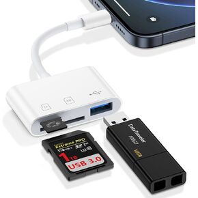 USB C محول الكاميرا الرقمية لـ iPhone 16E/16 Pro/Max/16 Plus/16/15 ، Type C Card Card Card Micro SD Adapter Android USBC إلى SD لـ Samsung Galaxy A56 5G/A36/A26/A16/S25 Ultra/S24