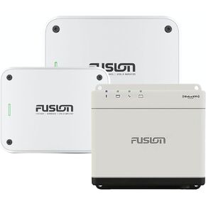 Fusion MS-WB670 Apollo Marine Entertainment System with Fusion MS-AP41200 Apollo 4 Channel and MS-AP12000 Mono Amplifiers